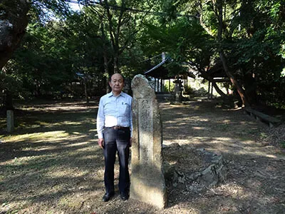 大山廃寺-森の中