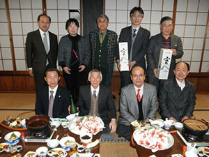 日本税法学会中部地区研究会-山崎広道先生 (熊本大学教授 (税法))-ぼたん鍋