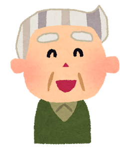 笑顔の男性のイメージ