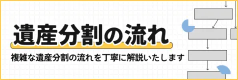 遺産分割の流れ 複雑な遺産分割の流れを丁寧に解説いたします